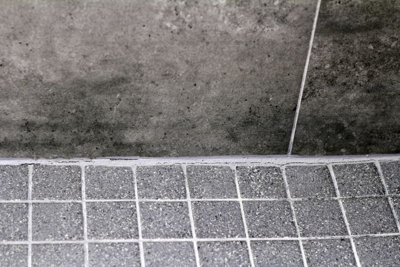 Repaired Bathroom Grout