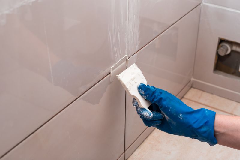 Products For Bathroom Grout Repairs in use